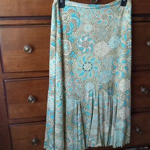 Flowered skirt